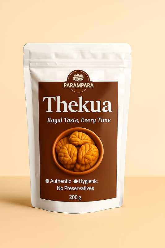 Wheat & Jaggery Thekua with parampara 200g